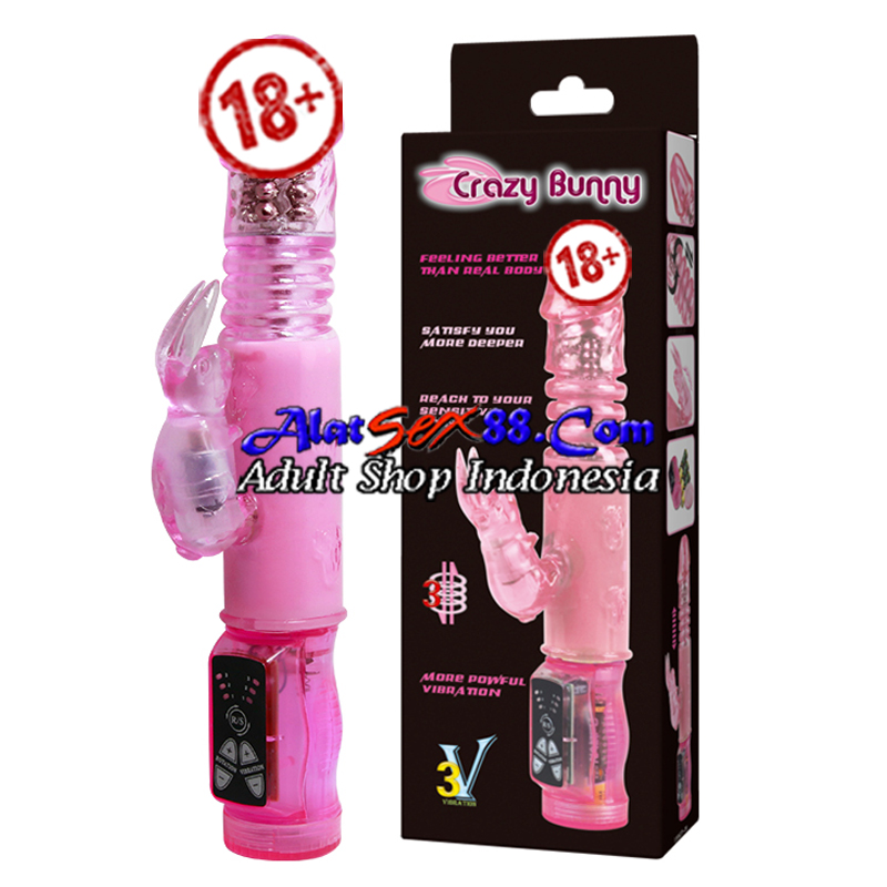 Alat Sex Crazy Bunny Vibrator