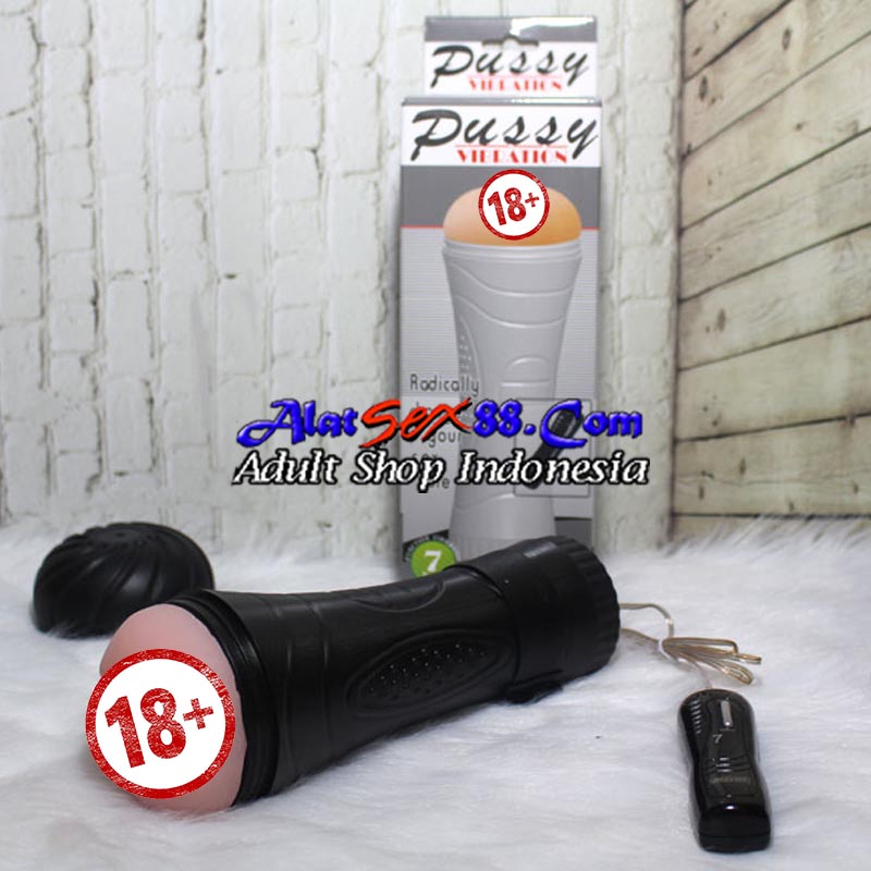 Alat Sex Pria Pussy Vibration Vagina Silikon