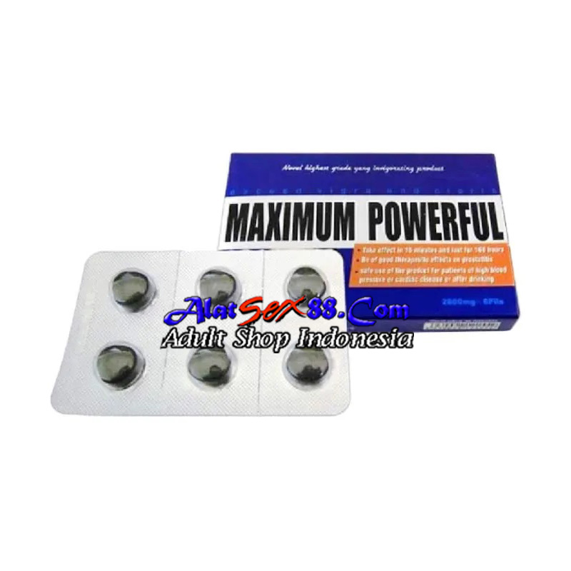 Maximum Powerful Obat Ereksi Pria