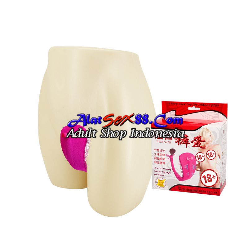 Alat Sex C-string Invisible Secret Vibrator 