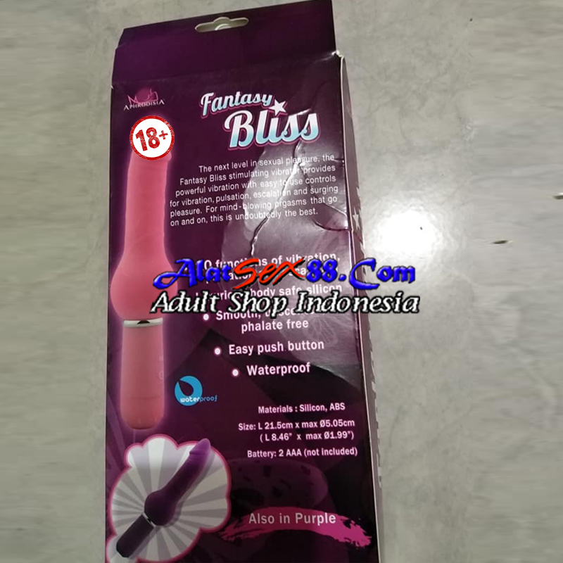 Alat Sex Aphrodisia Fantasy Bliss Penis Silicone 