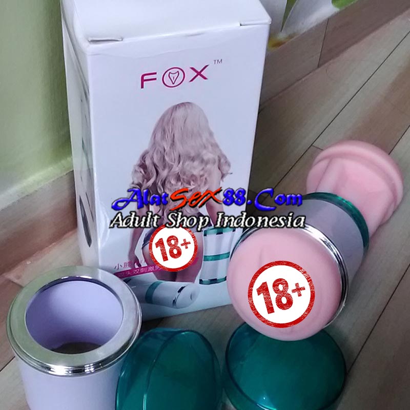 Princess Fox adalah vagina silikon dalam tabung bentuk senter