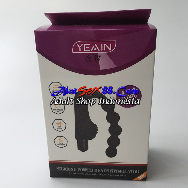 Alat Sex Silicone Power Beads Stimulator 
