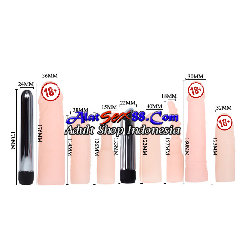 Paket Alat Sex Wanita Vibrator Kit