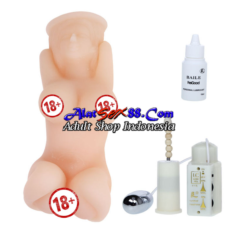 Alat Sex Balleckin Vibrating Vagina Silikon