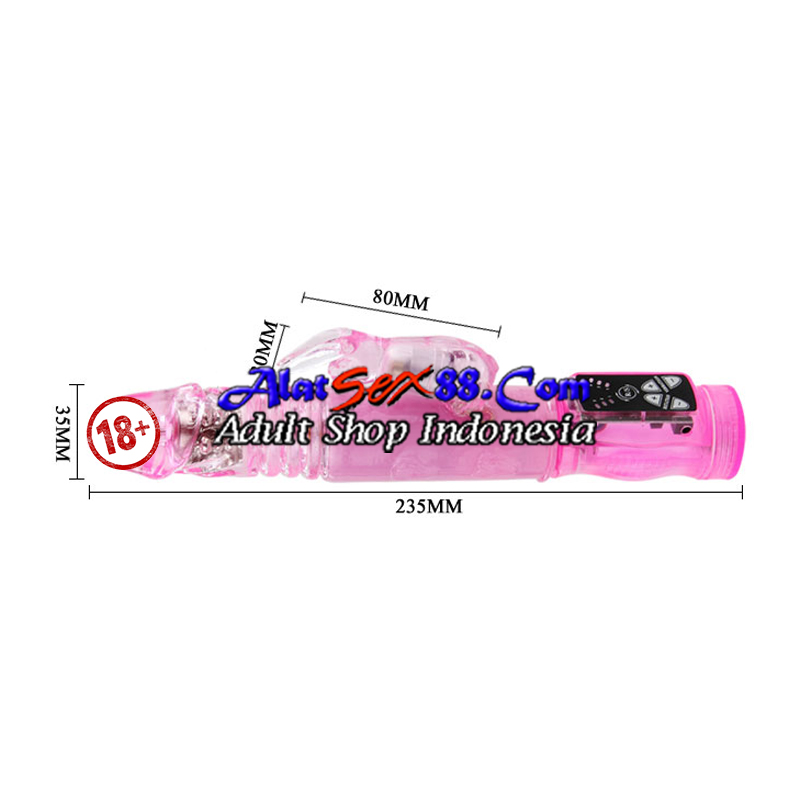 Alat Sex Crazy Rabbit Vibrator 