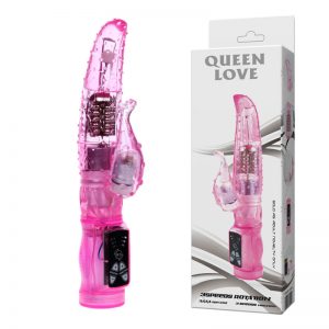 Queen Love Vibrator Alat Sex Penis Silikon