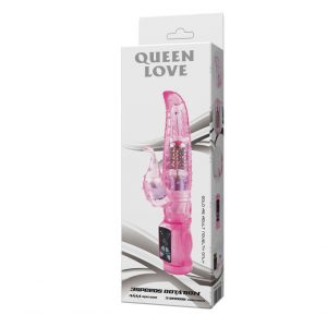 Queen Love Vibrator Alat Sex Penis Silikon