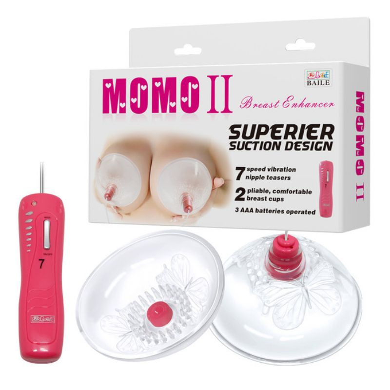 Momo Breast Enhancer II Vibrator Payudara