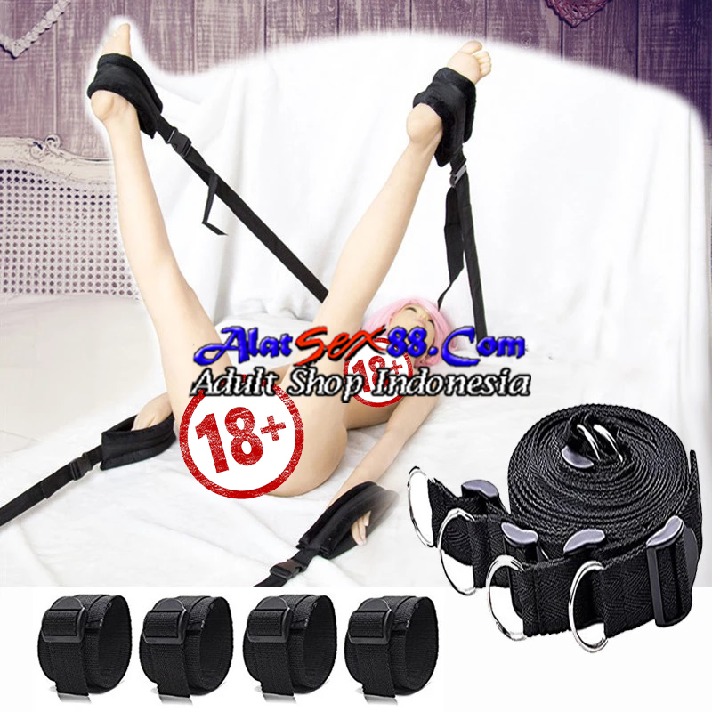 Alat Sex BDSM UNDER BED STRAP COMFORTABLE BONDAGE KIT