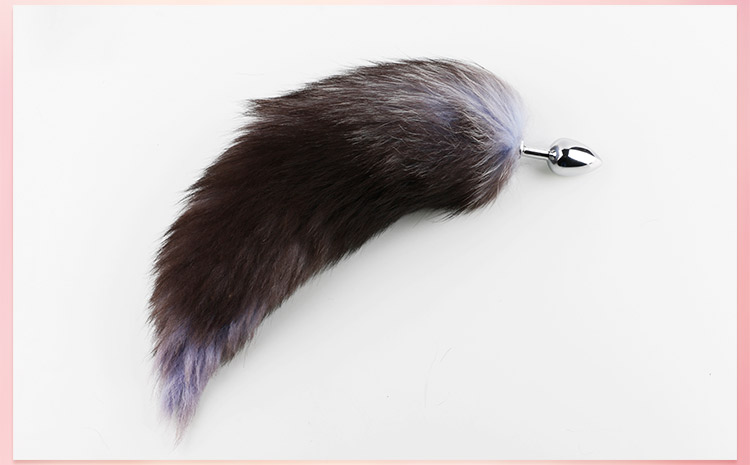 Butt Plug Fox Tail Staninless Steel