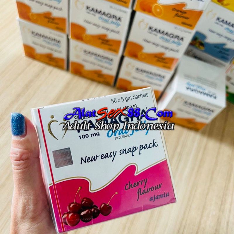 Obat Kuat Pria Kamagra 100mg Oral Jelly Rasa Sirup
