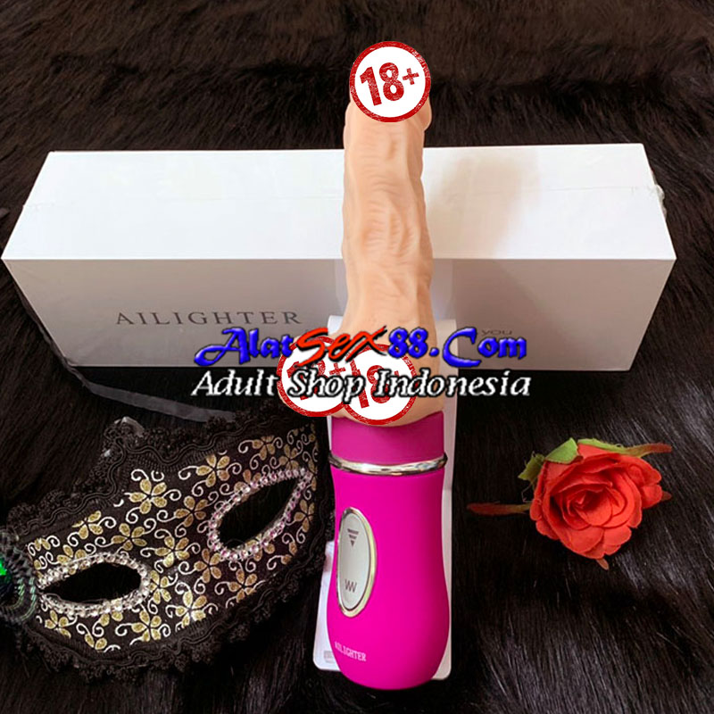 Alat Sex Wanita AILIGHTER Dildo Vibrator USB Rechargeable Masturbator