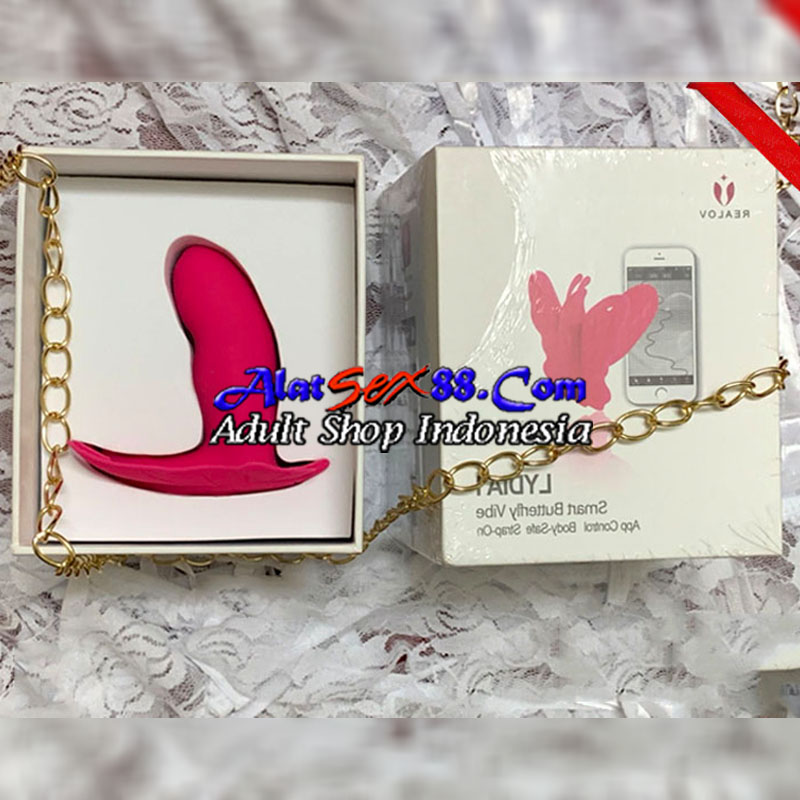 Alat Sex Wanita Realov LYDIA 1 Smart Butterfly Vibe