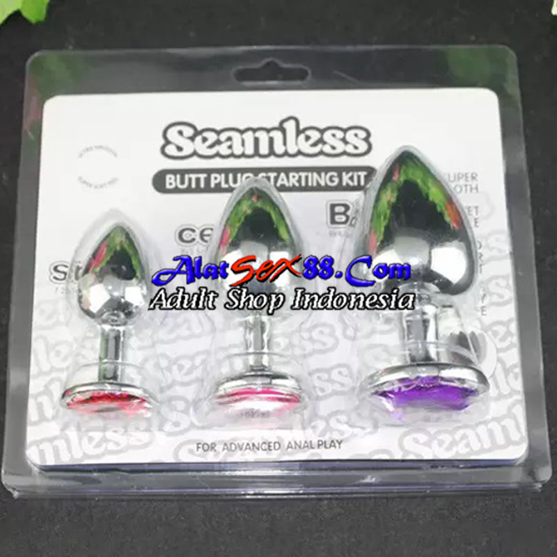 Alat Sex Anal Seamless Butt Plug Starting Kit