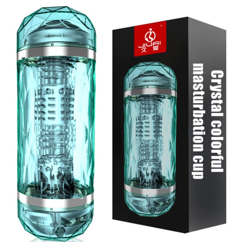 Crystal Double Male Masturbation Cup