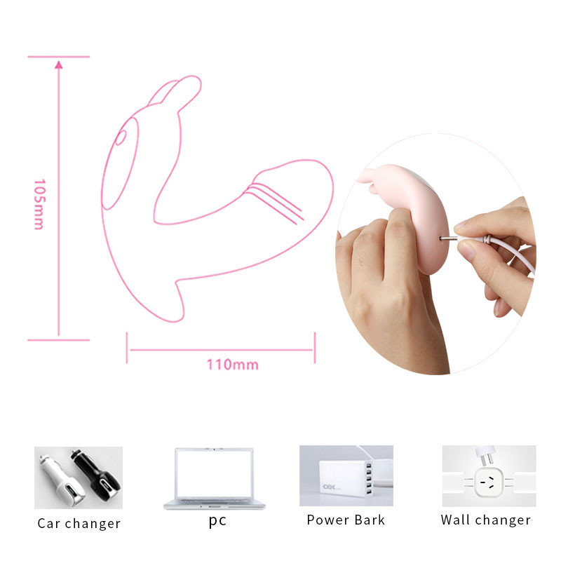 Vibrator Wearing Rabbit