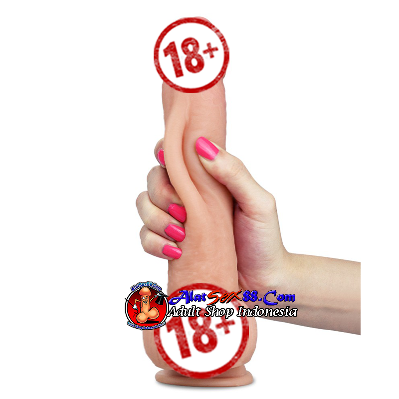 Love Toy - 9 inch Sliding Skin Dildo Dual Layer