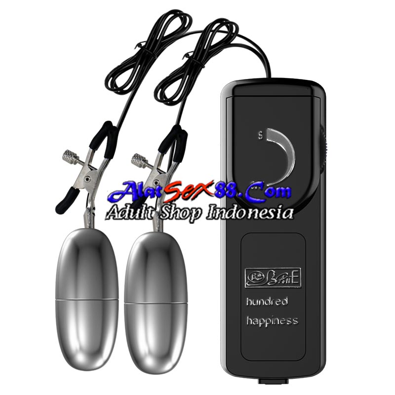 Alat Sex Baile Nipple Clamps Vibration 