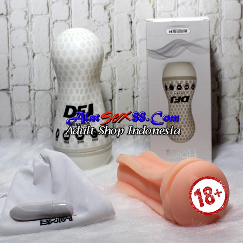 Alat Sex Pria DFJ Vagina Silicone Tabung 