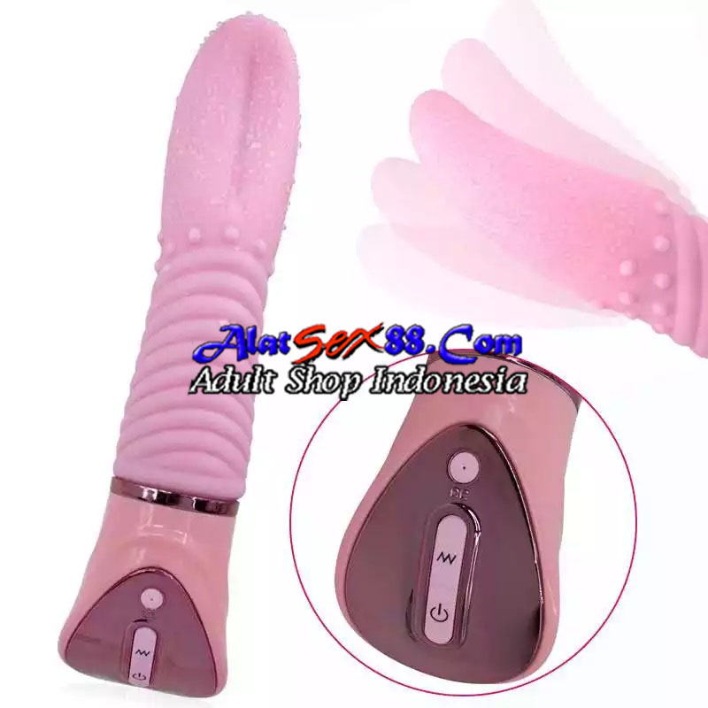 Alat Sex Wanita Power Magic Tongue Vibrator