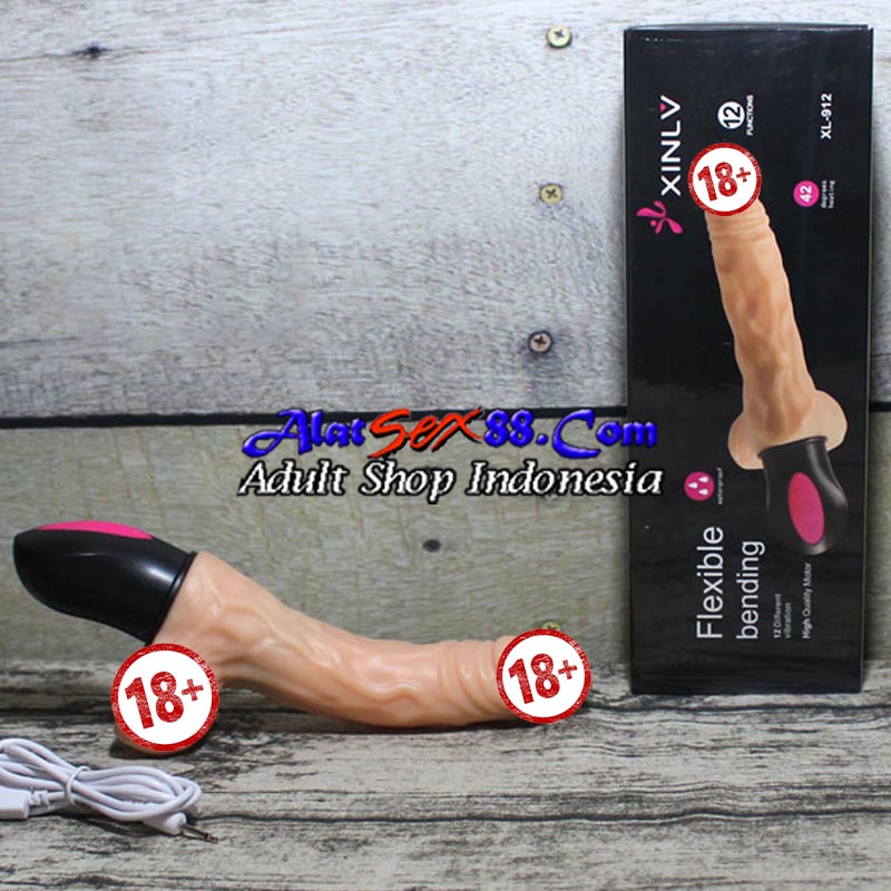 Alat Sex Wanita Xin LV Flexible Bending Vibrator
