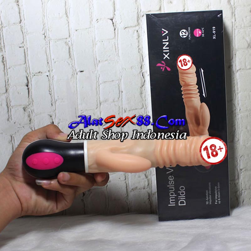 Alat Sex Wanita XinLV Impulse Vibrating Dildo