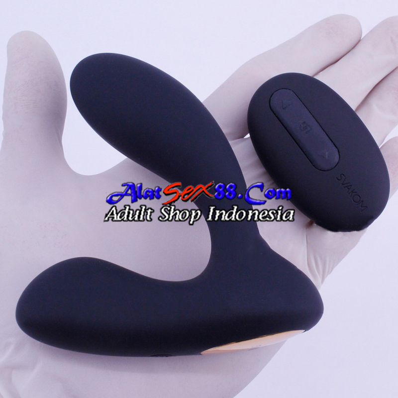 Alat Sex Anal SVAKOM Vick Vibrator Plug Remote Control