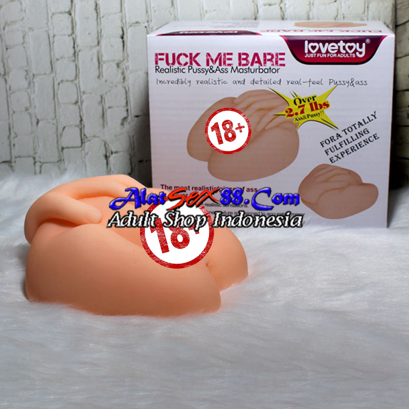 Alat Sex Pria Lovetoy Butt Fake Vagina Fuck Me Bare Masturbator