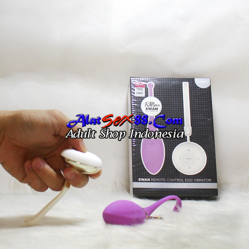 Alat Sex Wanita Leten Swan Remote Control Egg Vibrator
