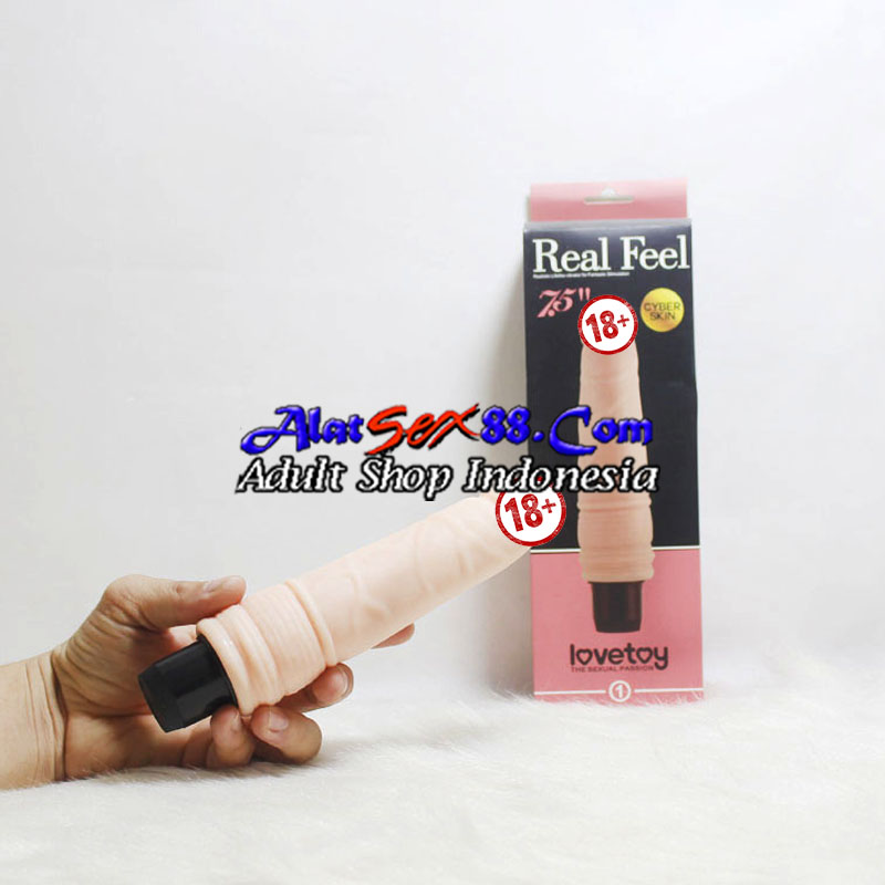 Alat Sex Wanita Lovetoy Real Feel 7.5 Vibrator