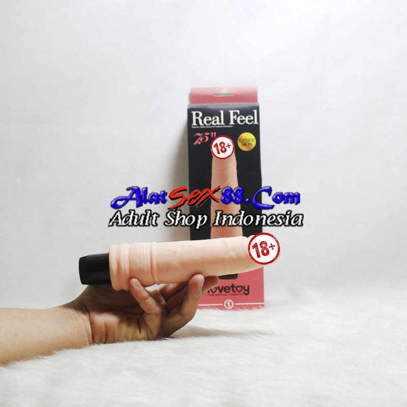 Alat Sex Wanita Lovetoy Real Feel 7.5 Vibrator