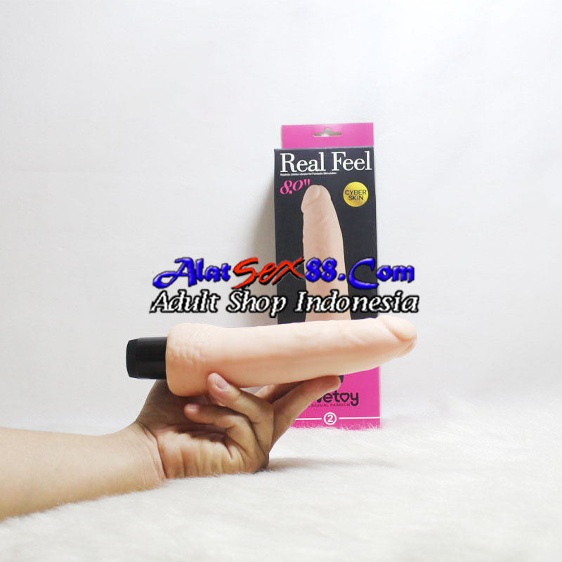 Alat Sex Wanita Lovetoy Real Feel 8.0 Vibrator