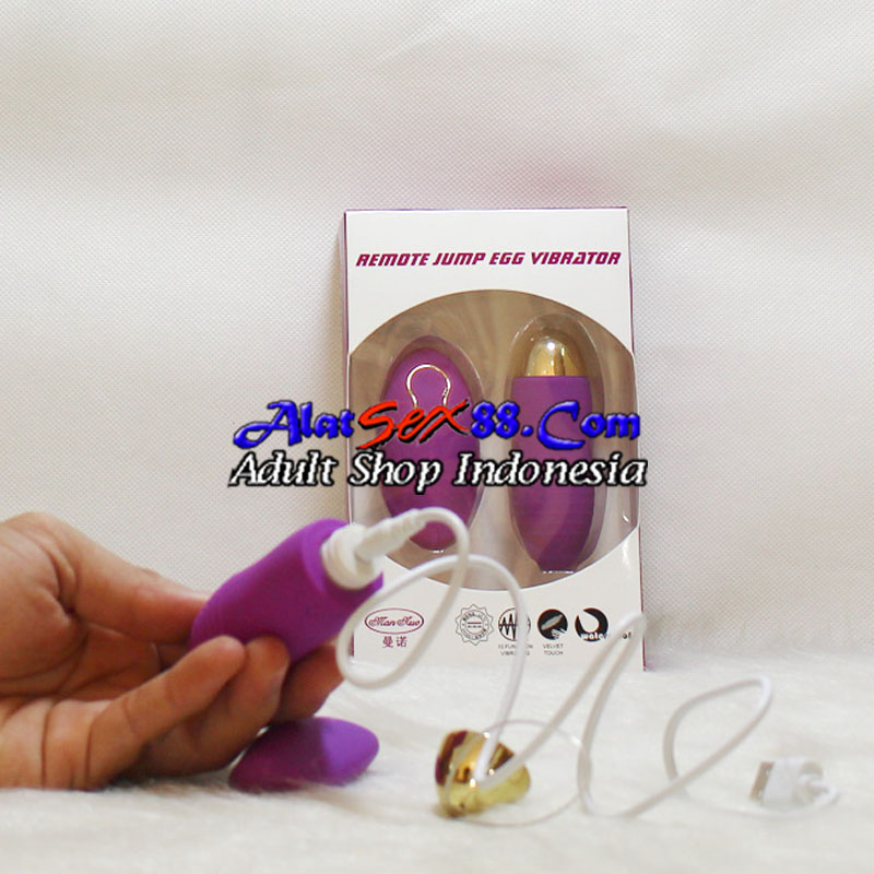 Alat Sex Wanita Remote Jump Egg Vibrator
