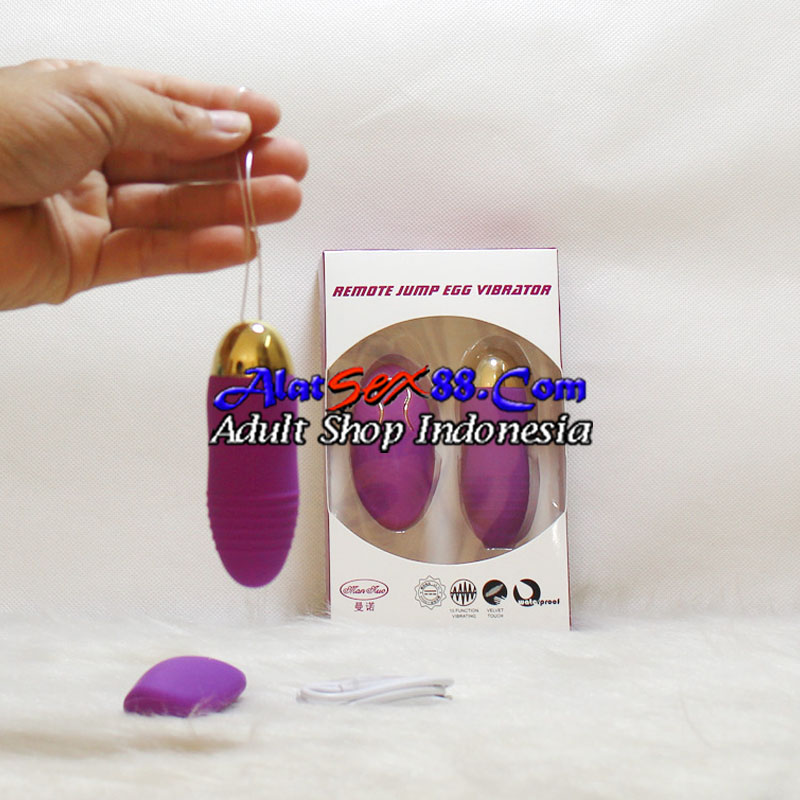 Alat Sex Wanita Remote Jump Egg Vibrator