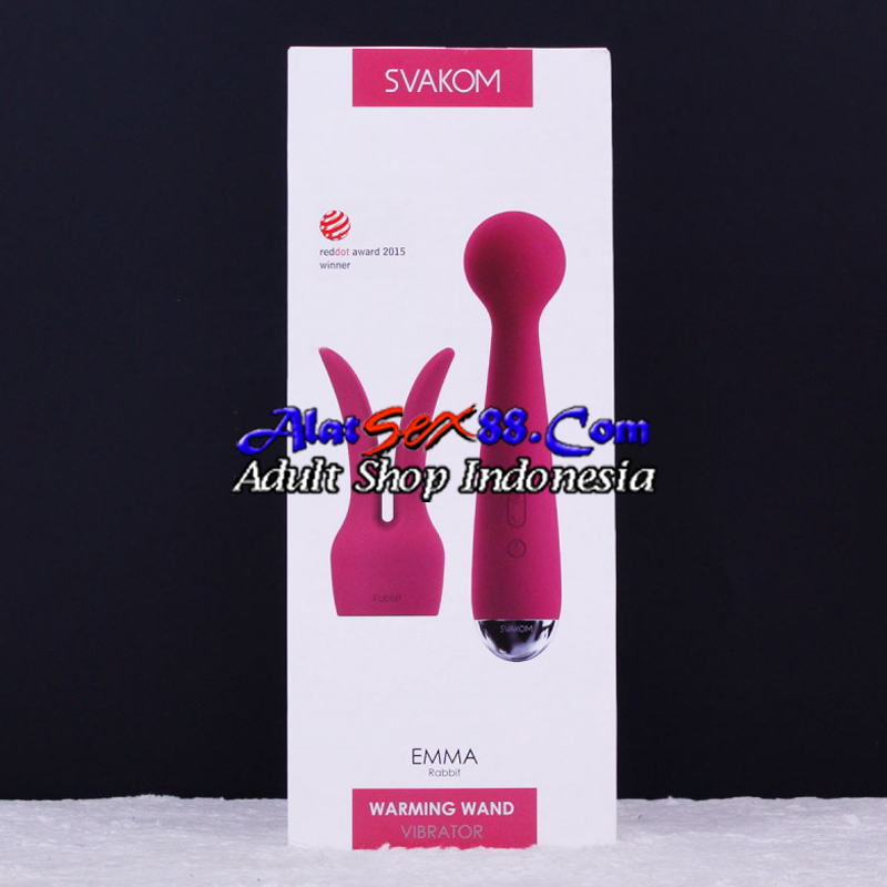 Alat Sex Wanita SVAKOM Emma Rabbit Warming Wand Vibrator