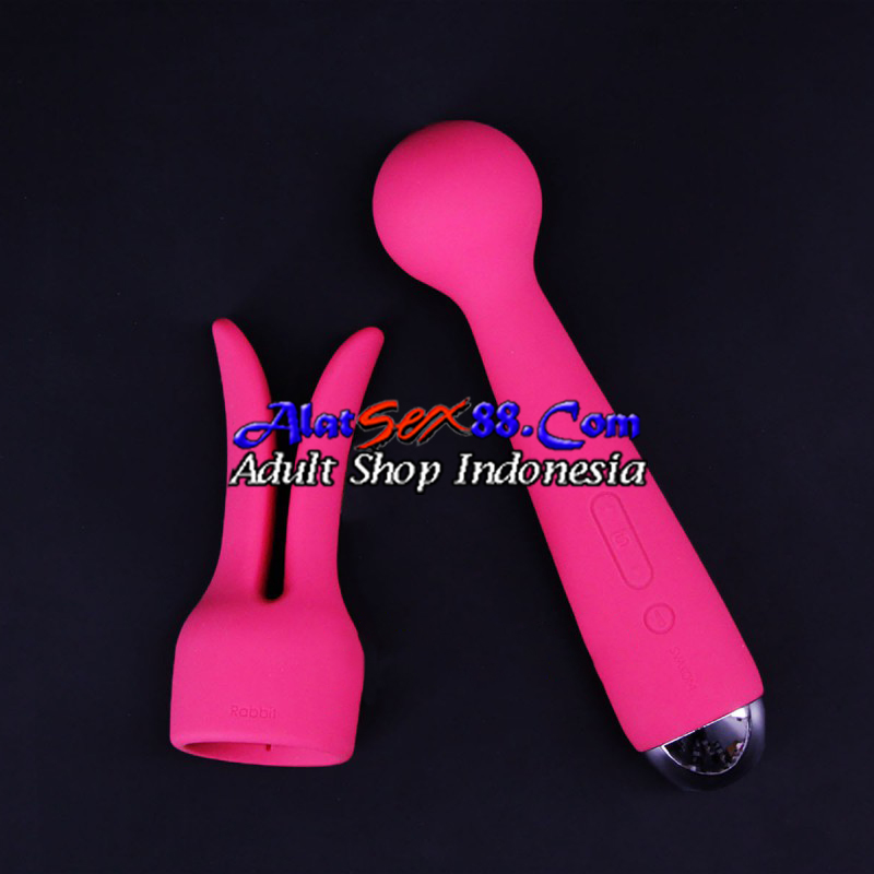 Alat Sex Wanita SVAKOM Emma Rabbit Warming Wand Vibrator