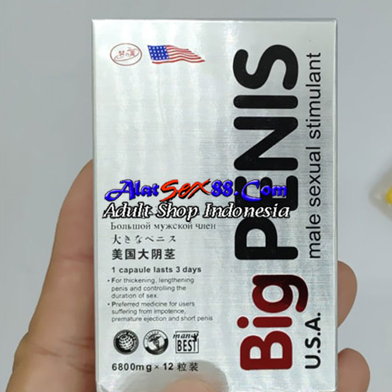 Alat Sex Obat Kuat Big Penis Pills 680Mg Male Sexual Stimulant