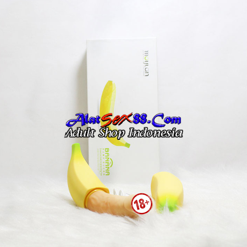Alat Sex Wanita Banana DildoVibrating 7 Mode